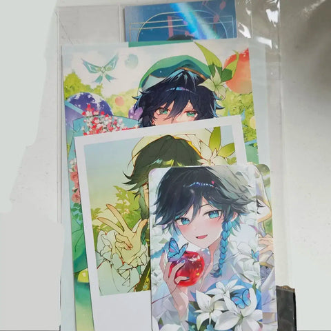 Genshin Venti 2024 Birthday Cafe Unopened Goodies