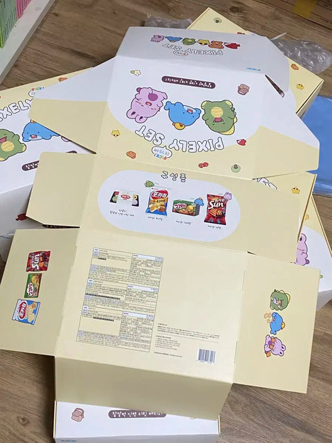 Hộp bánh Chapssaltteok Pixel Lee