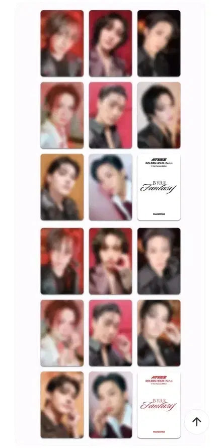 ATEEZ Your Fantasy Edition Makestar Luckydraw Transfer