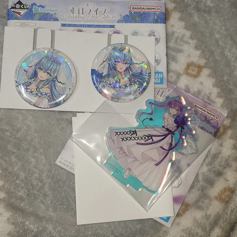 Hololive Wedding Ichibankuji Tokoyami Towa Yukihana Lamy Bundle