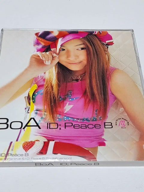 BoA Japan debut single ID; Peace B limited edition album CD
