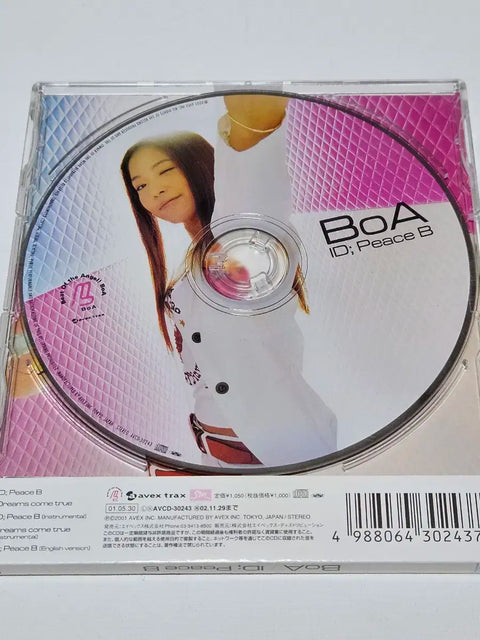 BoA Japan debut single ID; Peace B limited edition album CD