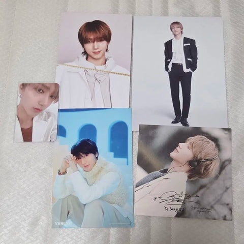 Super Junior Yesung photocard + bromide set