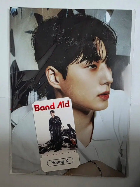 DAY6 Bande-Aid Album Special Gift Poster + Mini Book + Ticket Young K