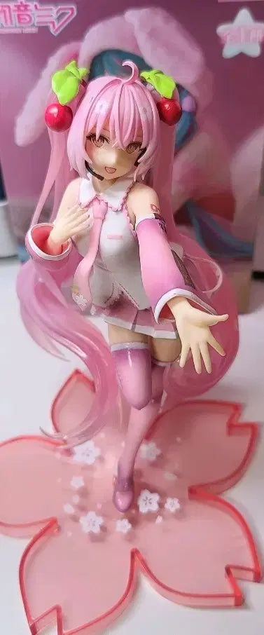 Vocaloid Sakura Miku Noodle Stopper Pink Classic Bishoujo Figure