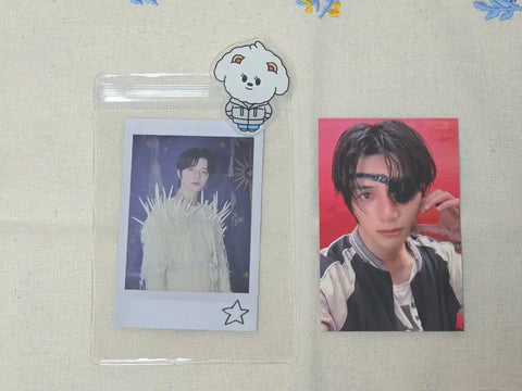 Together Beomgyu Fansign Polaroid + Fansign Photocard Set