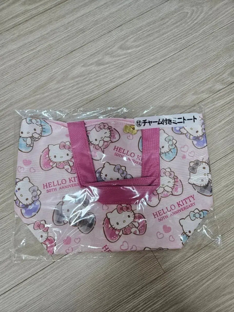 Túi tote mini kỷ niệm 50 năm Hello Kitty Kuuji Ichiban Kuji
