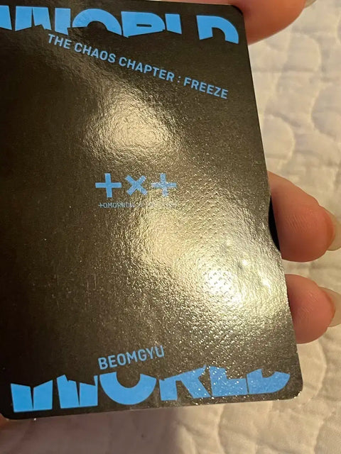 Thẻ ảnh TXT Beomgyu Freeze