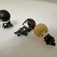 Attack on Titan Nemurasetai 5-piece set (Levi, Hange, Eren, Mikasa, Armin)