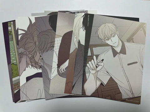 Checkmate Mofun Collaboration Cafe Purchase Benefit Postcard Set All Types