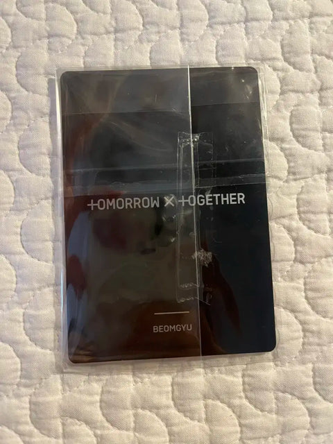 TXT Beomgyu photocard album contents all together