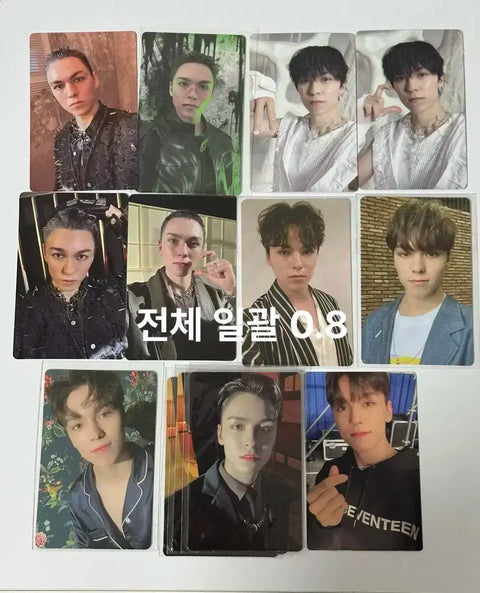 Seventeen Vernon photocard transfer, bulk selling for quitting the fandom.