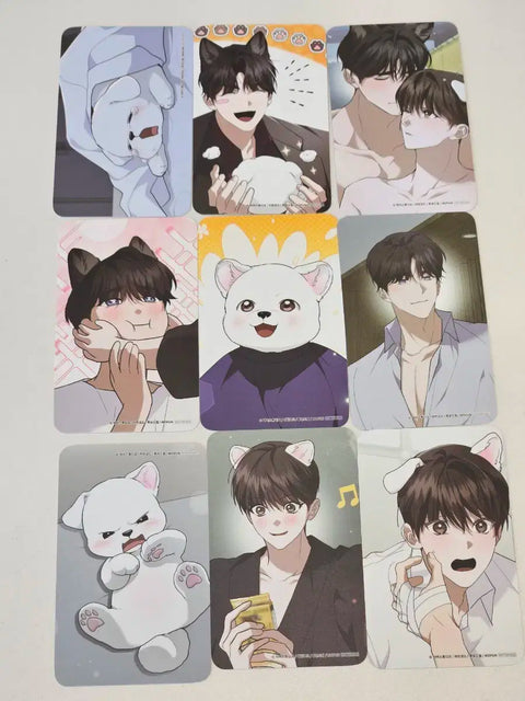 Do not touch the puppy. Kang Gunma Mofun visit photo card 9 types full set.