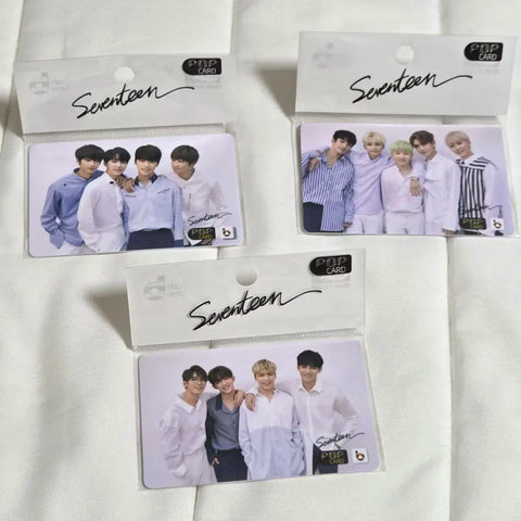SEVENTEEN Hip-hop Team Vocal Team Performance Team Cashbee (unopened) 3 pieces as a set for sale