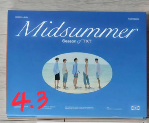 Selling TXT Midsummer goods.