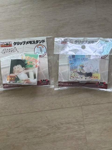 Hunter x Hunter Gon Killua Clip Memo Stand