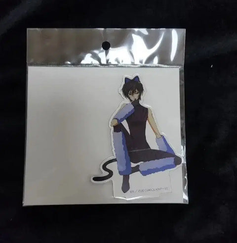Code Geass goods for sale. Lelouch on Cat Day. Lelouch acrylic stand.