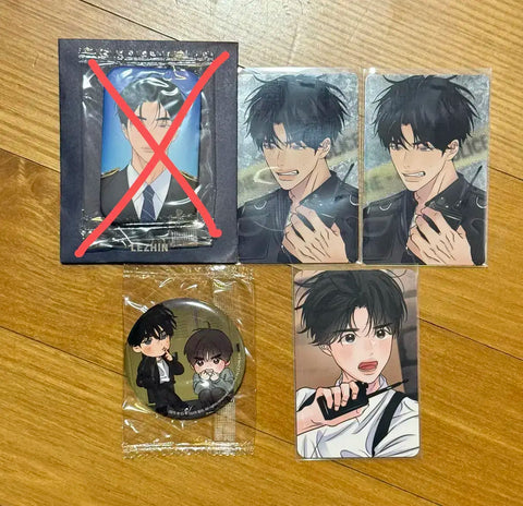 Resin Abright Boundary of Scent Can Badge AR Photocard