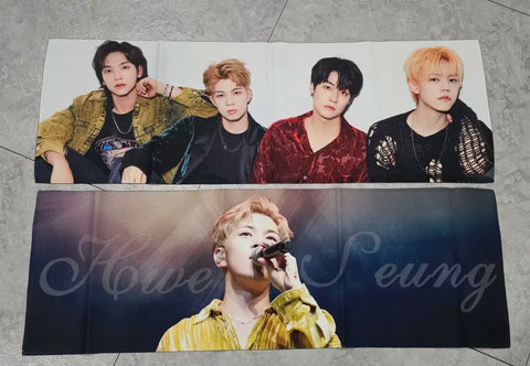 N.Flying slogan + Yoo Hweseung slogan