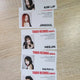 ARTMS Tokyo Tower Records business card photocard