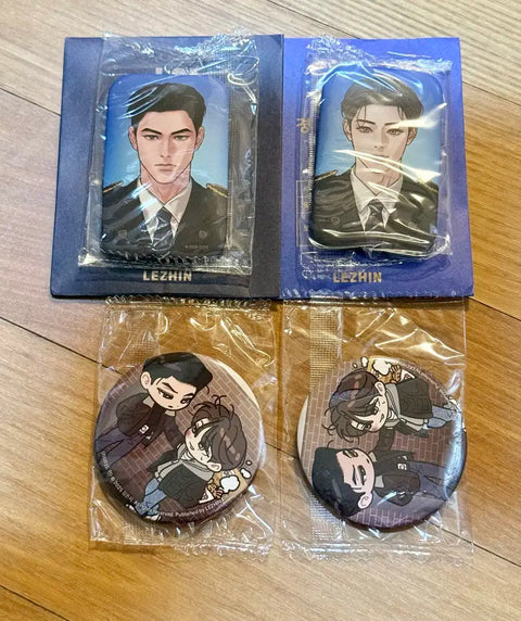 Resin Ahpark Limited Run Can Badge ID Photo Bundle