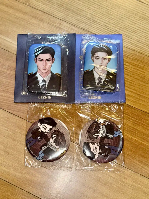 Resin Ahpark Limited Run Can Badge ID Photo Bundle