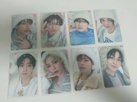 Selling Stray Kids fan meeting final concert Stay Zone photocard set as a bundle.