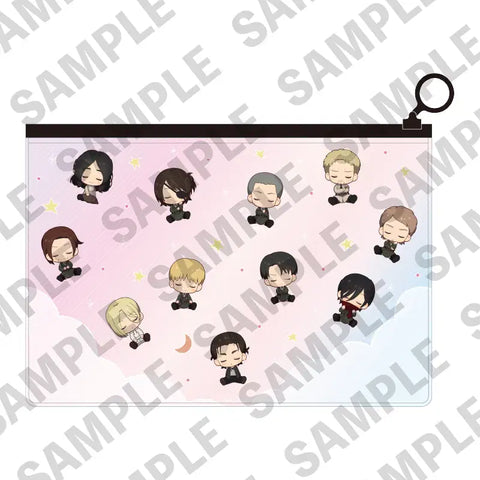 Attack on Titan Good Night Survey Corps Flat Case