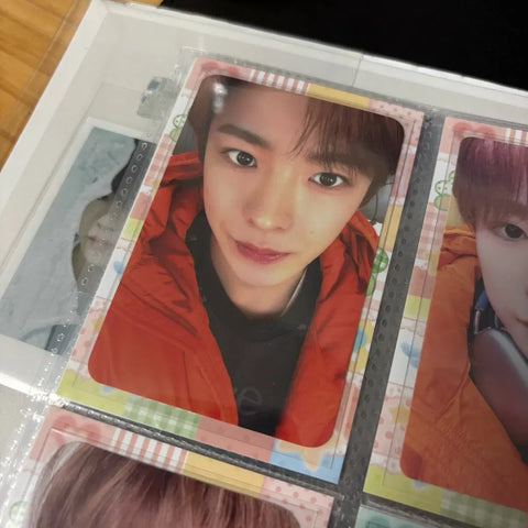NCT Wish Yushi photocard tangerine padding photocard pouch photocard