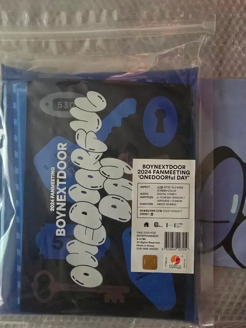 BOYNEXTDOOR 2024 Fan Meeting ONEDOORful Day DVD