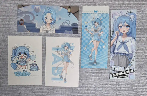 Selling Stellaris Live Aniplus Tavi special items as a bundle.