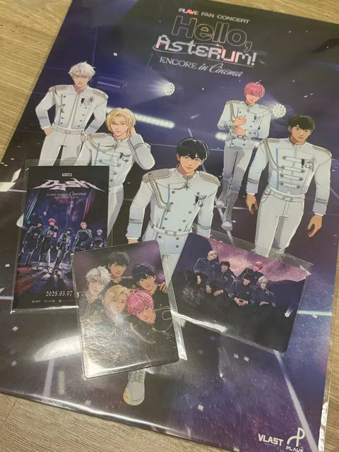 PLAVE concert photocard poster Desh