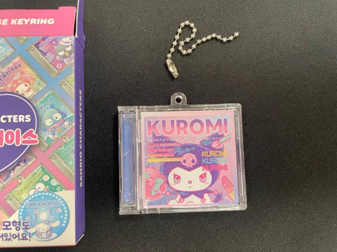 Sanrio Random CD Case Keychain Kuromi