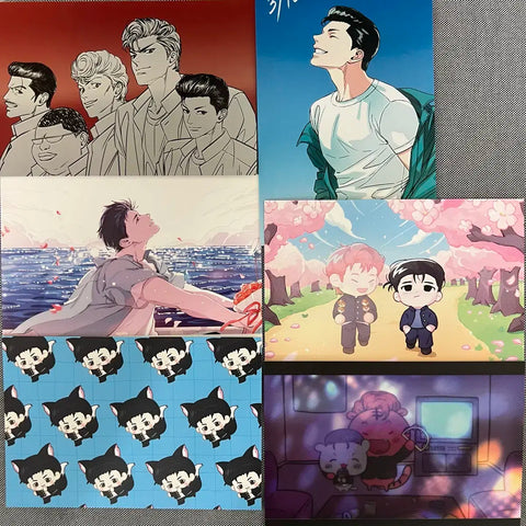 Slam Dunk, SD, Ho-yeol, Baek-ho, Hoback, Printing Box, PB, Postcard, Goods