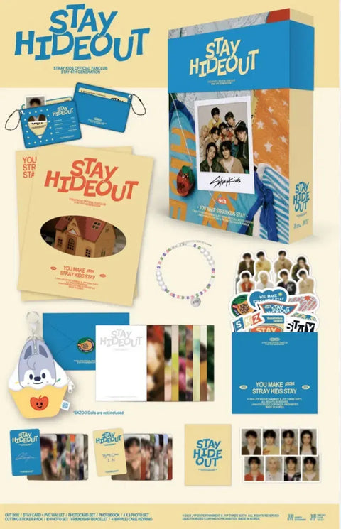 Selling Stray Kids 4th Gen Fanclub Kit Full Set
