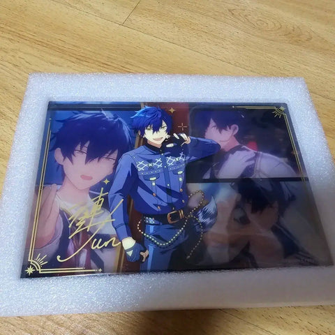 Ensemble Stars! Sazanami Jun Oath Ring Acrylic Block 6th Anniversary Unopened New Item