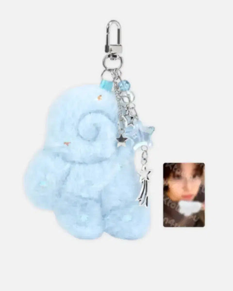Riku wing keyring with physical photocard, Wish exhibition, Yuushi, Sakuya, Shion, Witchu