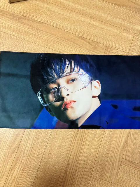NCT Mark Goggles Slogan Dream 127 Uchiwa
