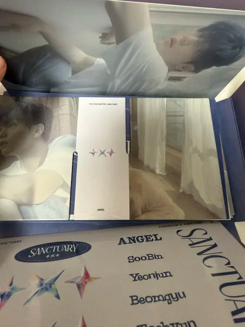 TXT Soobin Sanctuary album Hueningkai Taehyun photocard inclusions