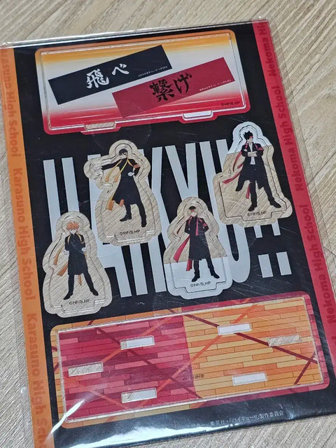 Haikyu!! Karasuno Nekoma Cheer Squad Acrylic Stand