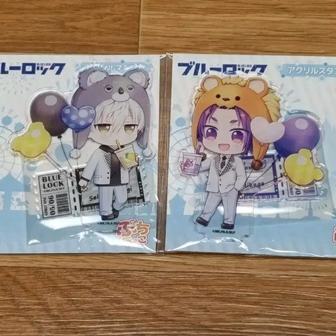 Bulk/Below Fixed Price) Blue Lock Puchi Choco SD Acrylic Stand Nagi Leo Amusement Park ver.