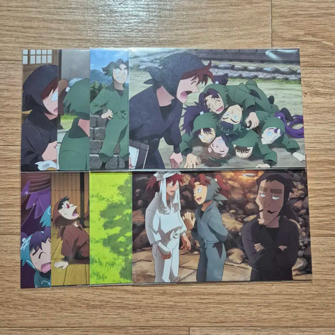 Nintama Rantaro Movie Theater Bonus Illustration Card 8 Types