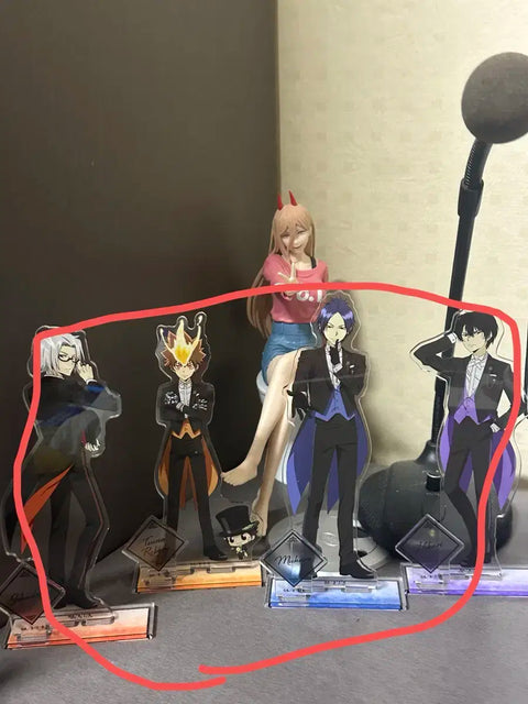 Tutor Hitman Reborn! Acrylic items, sold as a set.