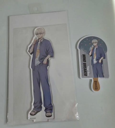 Win Bre Cafe Ren Ice Cream Pop-up Acrylic Stand Special Benefit Card Goods Casual Clothes