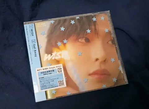 NCT Wish Japanese version Riku opened CD + photocard
