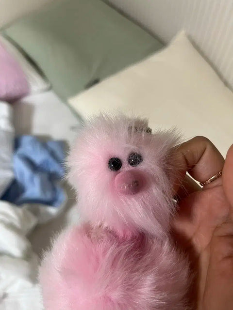 Cozymoji Pink Plush Doll