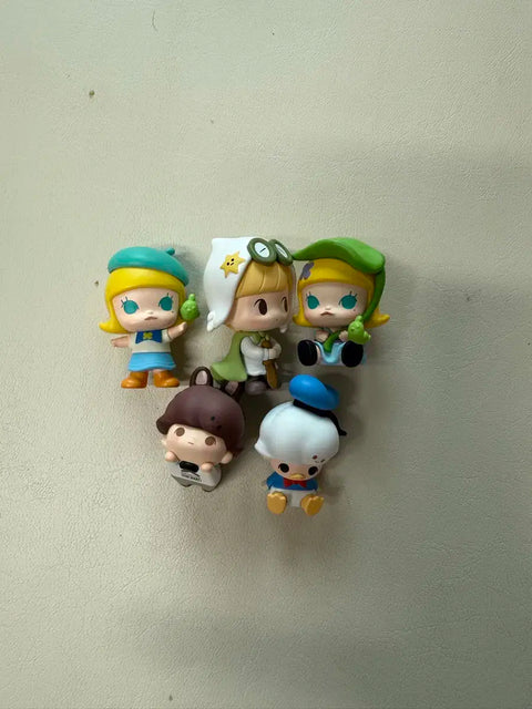 Selling Pop Mart mini figures.