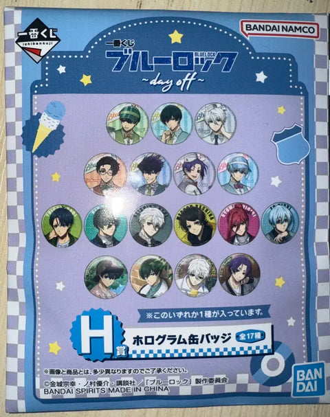 Blue Lock Ichiban Kuji H Prize Nagi Can Badge