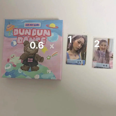 Oh My Girl Dun Dun Dance album, selling photocard.