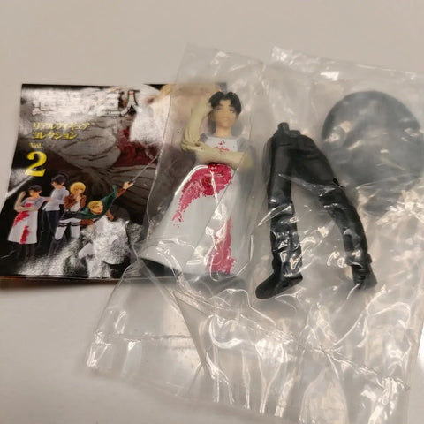 Attack on Titan Kaiyodo Real Figure Capsule Q Figure Levi Unopened